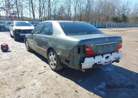 2004 Lexus Ls 430 z USA, uszkodzony, nr VIN JTHBN36FX40169261